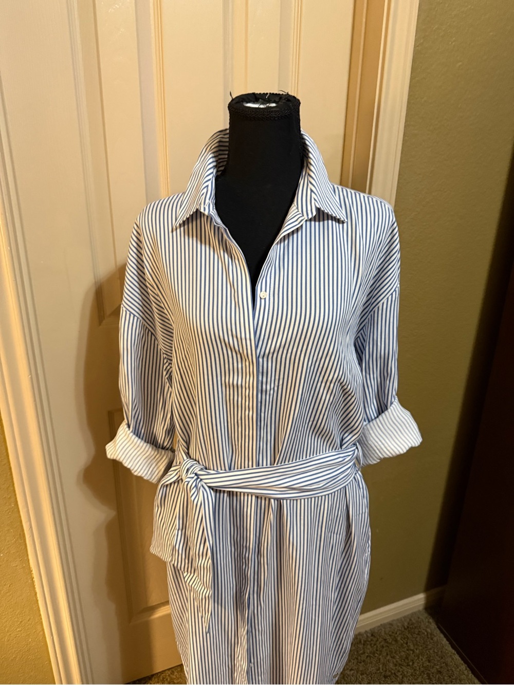 Womans Scotch & Soda button-up shirt dress
